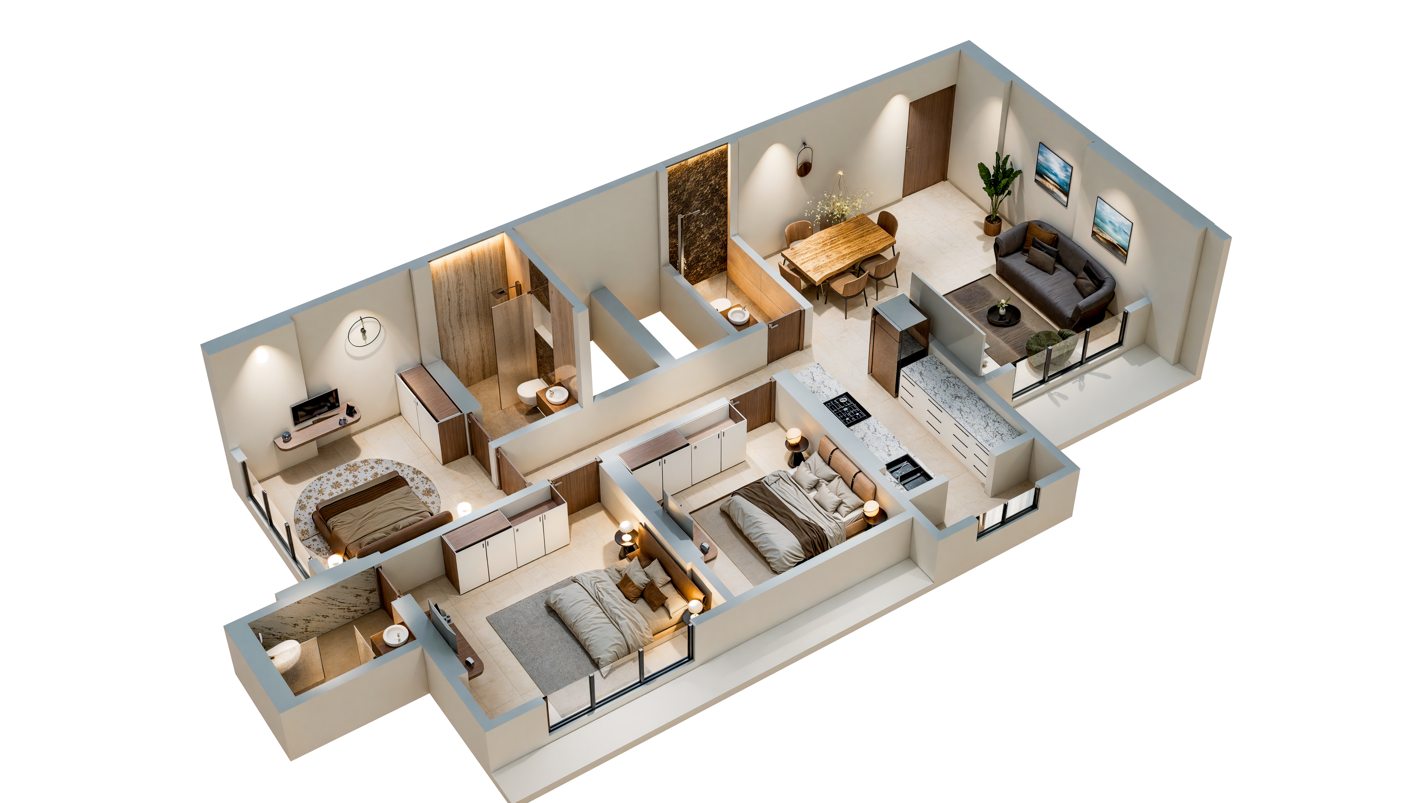 3BHK Premium